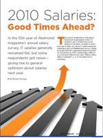 Get the complete 2010 Salary Survey from the Tech Library as a PDF