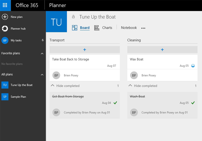Manage Group Projects with Microsoft Planner -
