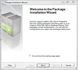 Package Installation Wizard