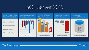 SQL Server 2016 Overview