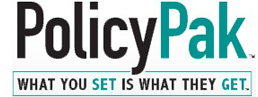 Logo: Policy Pak - What you See is What They Get.